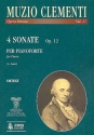 4 Sonaten op.12 fr Klavier