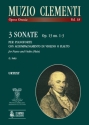 3 Sonaten op.13,1 op.13,2 und op.13,3 fr Violine und Klavier Sala, Luca, Hrsg.