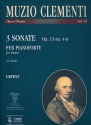 3 Sonaten op.13,4 op.13,5 op.13,6 fr Klavier Coen, Andrea, Hrsg.