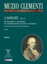 3 Sonate op.21 fr Flte, Violoncello und Klavier Sala, Luca, Hrsg.
