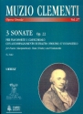 3 Sonaten op.22 fr Flte, violoncello und Klavier Sala, Luca, Hrsg.