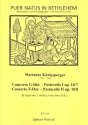 2 Konzerte aus op.18 fr Orgel, 2 Violinen, Viola, Bass und Bc Partitur