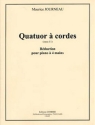 Quatuor a cordes op.11 pour piano a 4 mains