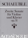 Sonate Nr.2 op.31 fr Violine und Klavier