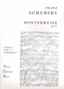 Winterreise op.89 D911 fr Violine (eine Oktave hher als die Originallage)