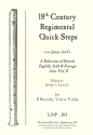 18th Century Regimental Quick Steps for recorder (viol/violin) A Selection od Scotch, English, Irish and foreign Airs vol.2