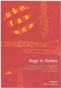 Rags to Riches 5 Stücke für 4  Klarinetten und 4 Saxophone  ( Ensemble ) Partitur und Stimmen