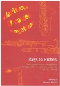 Rags to Riches 5 Stcke fr 4  Klarinetten und 4 Saxophone  ( Ensemble ) Partitur und Stimmen