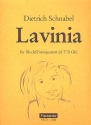 Lavinia fr 4 Blockflten (ATBGb) Partitur und Stimmen