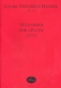 Alexander for a Flute fr Altblockflte und Bc