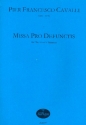 Missa Pro Defunctis fr Chor zu 8 Stimmen Partitur