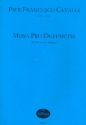 Missa Pro Defunctis fr Chor zu 8 Stimmen Partitur