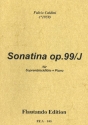 Sonatine op.99j fr Sopranblockflte und Klavier