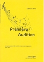 Premire audition for percussion and marimba (piano)