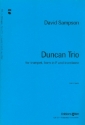 Duncan Trio for trumpet, horn in F and trombone score and parts