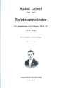 Spielmannslieder fr Singstimme und Gitarre 2 Spielpartituren
