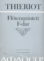 Quintett F-Dur fr Flte, 2 Violinen, Viola und Violoncello Partitur und Stimmen