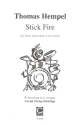 Stick Fire fr snare drum solo oder Ensemble Partitur