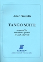 Tango Suite fr 4 Saxophone Partitur und Stimmen