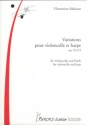 Variations für Violoncello und Harfe