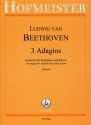 3 Adagios fr Kontrabass und Klavier