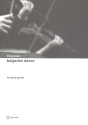 Bulgarian Dance for string quartet score and parts