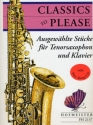 Classics to please (+CD) fr Tenorsaxophon und Klavier