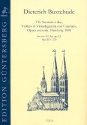 Sonata B-Dur op.2,1 BuxWV259 fr Violine, Viola da Gamba und Bc Partitur und Stimmen