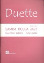 Duette - Samba Bossa Jazz (+CD) fr Flte und Gitarre Partitur und Stimme