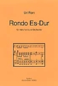 Rondo Es-Dur für Horn und Orchester Partitur