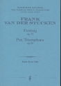 Festzug op.12  Pax Triumphans op.26 fr Orchester Studienpartitur