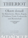 Oktett d-Moll fr Klarinette, Horn, Fagott, 2 Violinen, Viola und Violoncello Partitur und Stimmen