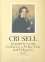 Quartett Es-Dur op.2 fr Klarinette, Violine, Viola und Violoncello Partitur und Stimmen