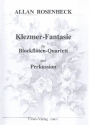 Klezmer-Fantasie für 4 Blockflöten (SATB) und Percussion Partitur