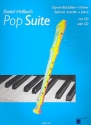 Pop Suite (+CD) für Sopranblockflöte und Klavier