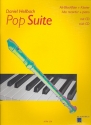 Pop Suite (+CD) für Altblockflöte und Klavier