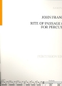 Rite of Passage für Percussion
