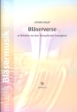 Blserverse zu Melodien aus dem Evangelischen Gesangbuch fr Blechblser-Ensemble,  Spielpartitur