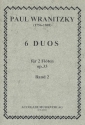 6 Duos op.33 Band 2 für 2 Flöten
