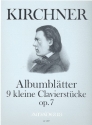 Albumbltter op.7 fr Klavier