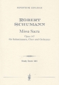 Missa sacra op.147 fr Soli, gem Chor und Orchester Studienpartitur