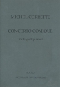 Concerto comique op.8,7 fr 4 Fagotte Partitur und Stimmen