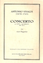 Concerto RV531  fr 4 Fagotte Partitur und Stimmen