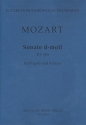 Andante d-Moll nach der Violinsonate KV304 fr Fagott und Klavier