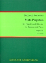 Moto perpetuo op.11 fr Fagott und Klavier