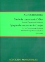 Sinfonie concertante C-Dur fr 2 Fagotte und Orchester fr 2 Fagotte und Klavier