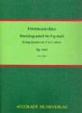 Streichquartett g-Moll Nr.9 op.150,3 Partitur und Stimmen