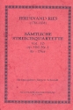 Streichquartett Es-Dur Nr.10 op.166,1 Partitur und Stimmen