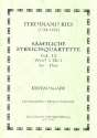 Streichquartett As-Dur Nr.12 WoO1 Nr.1 Partitur und Stimmen