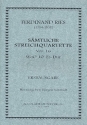 Streichquartett Es-Dur Nr.16 WoO10  Partitur und Stimmen